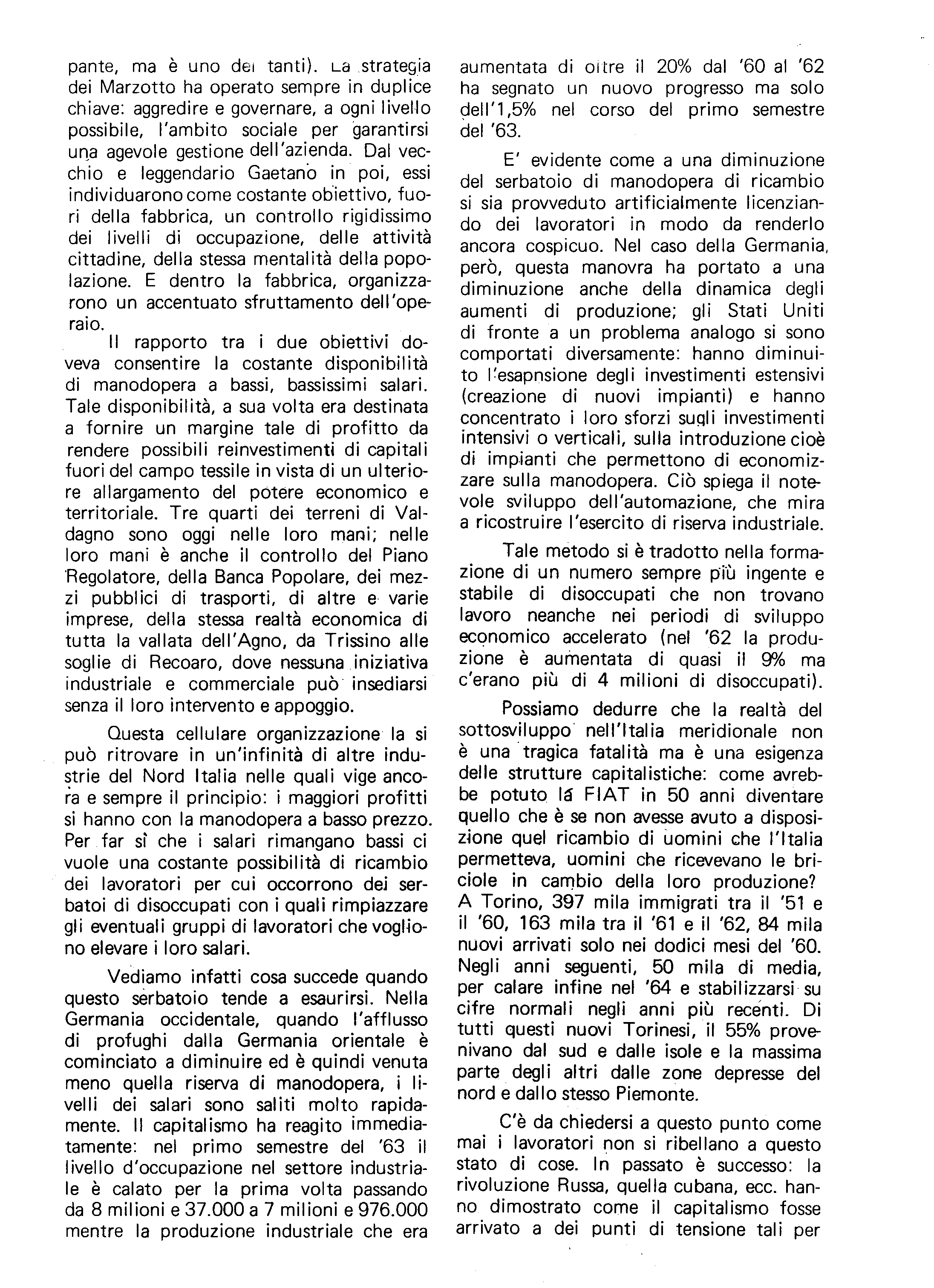 Dibattito - periodico della s.a.s. FIM CISL IBM Tolmezzo - Marzo 1969