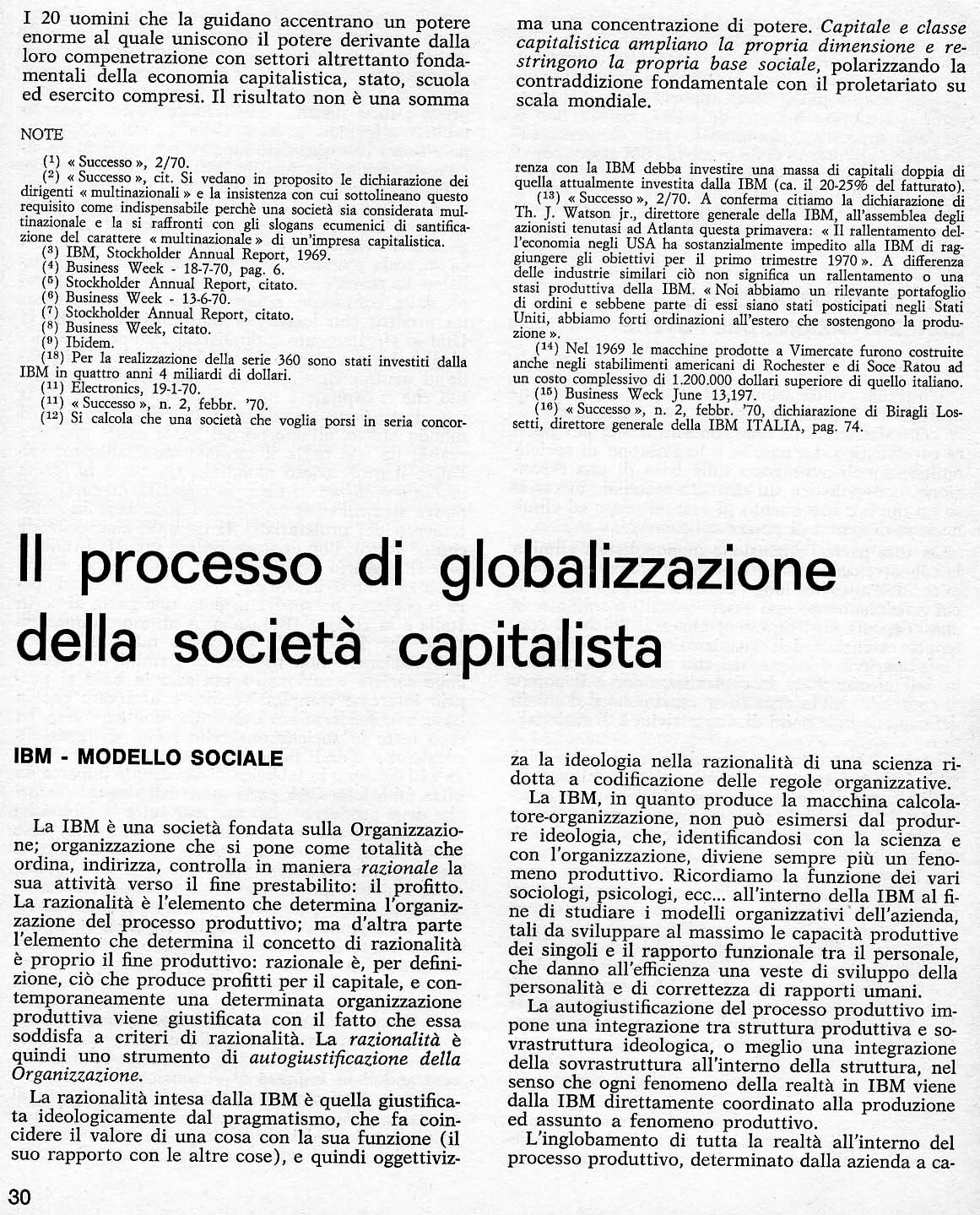 Sinistra Proletaria nn. 1-2 settembre ottobre 1970 