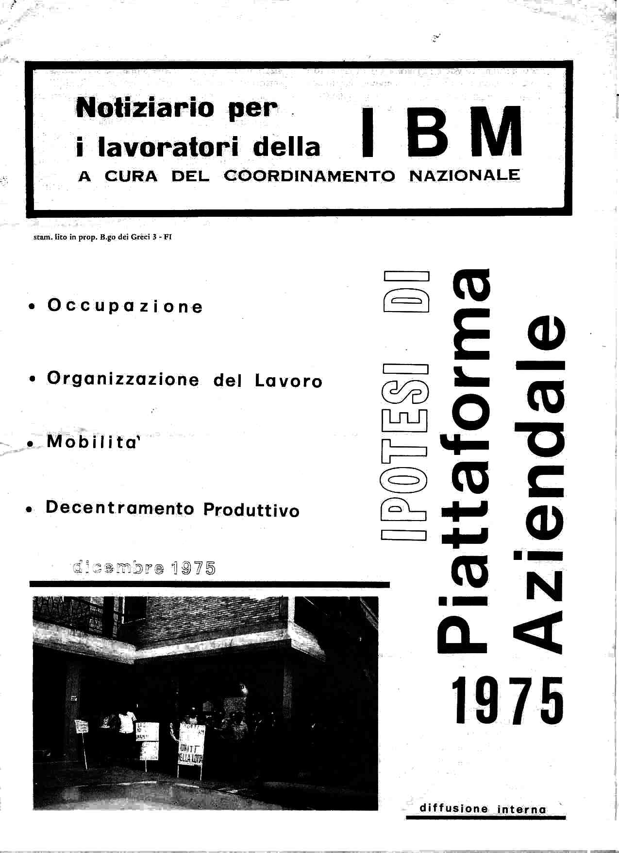 Notiziario per i lavoratori della IBM - 01